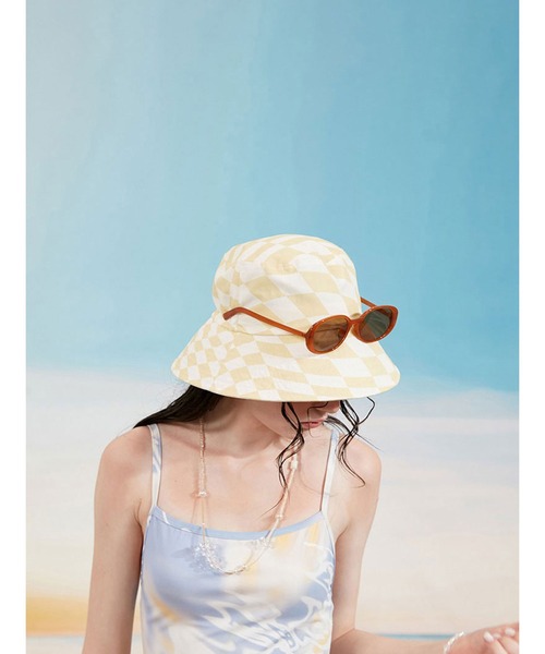 KIRSH(キルシー)の「KIRSH STRING BUCKET HAT KH / ストリングバケットハット(ハット・レディース・アイボリー/ブラック・ONE SIZE)」の12枚目の写真