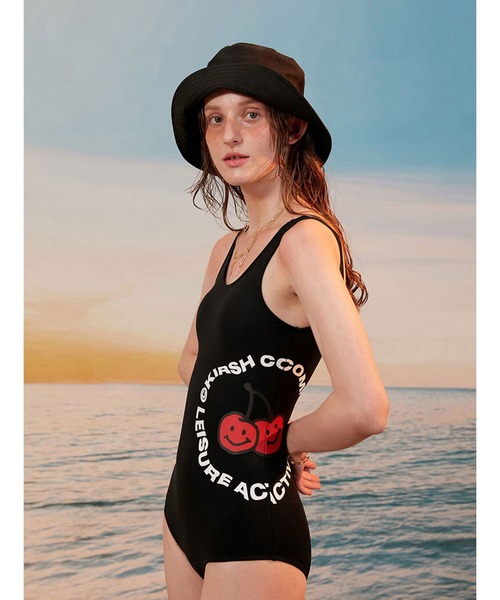 KIRSH(キルシー)の「KIRSH STRING BUCKET HAT KH / ストリングバケットハット(ハット・レディース・アイボリー/ブラック・ONE SIZE)」の10枚目の写真