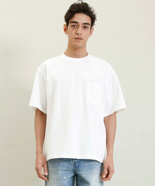 Johnbull（ジョンブル）の「アウトサイドコットンTシャツ（Tシャツ/カットソー・メンズ・ホワイト/ブラック/ネイビー・SMALL/MEDIUM/LARGE）」の2枚目の写真