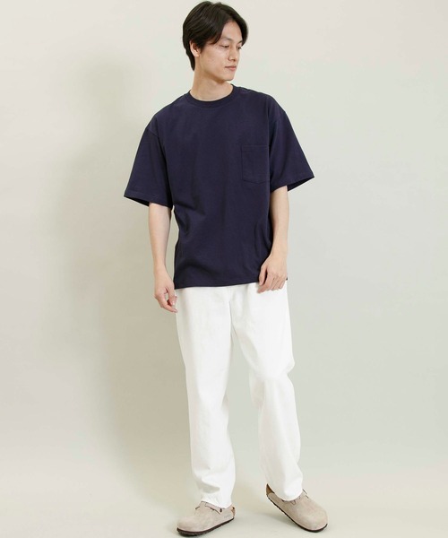 Johnbull（ジョンブル）の「アウトサイドコットンTシャツ（Tシャツ/カットソー・メンズ・ホワイト/ブラック/ネイビー・SMALL/MEDIUM/LARGE）」の8枚目の写真