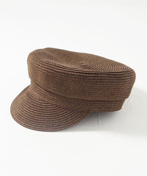 Crisp（クリスプ）の「ウォッシャブルキャスケット（キャスケット・レディース・ブラック/ブラウン・FREE）」の9枚目の写真