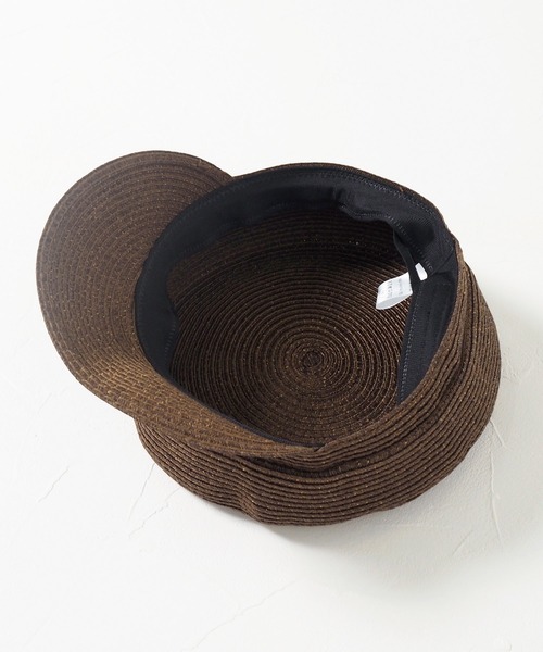 Crisp（クリスプ）の「ウォッシャブルキャスケット（キャスケット・レディース・ブラック/ブラウン・FREE）」の10枚目の写真