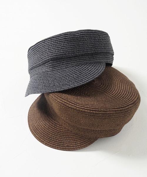 Crisp（クリスプ）の「ウォッシャブルキャスケット（キャスケット・レディース・ブラック/ブラウン・FREE）」の11枚目の写真