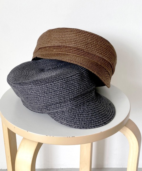 Crisp（クリスプ）の「ウォッシャブルキャスケット（キャスケット・レディース・ブラック/ブラウン・FREE）」の12枚目の写真