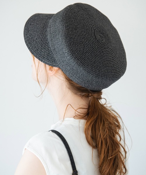 Crisp（クリスプ）の「ウォッシャブルキャスケット（キャスケット・レディース・ブラック/ブラウン・FREE）」の14枚目の写真