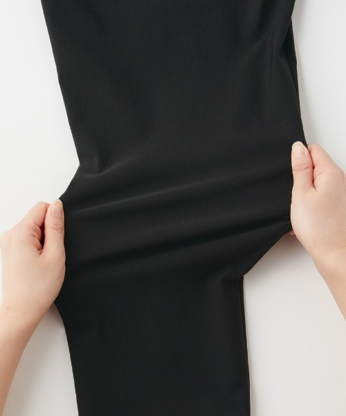 Tuche（トゥシェ）の「Tuche/トゥシェ テーパードスタイル レギンスパンツ 2タックデザイン アンクル丈（その他パンツ・レディース・ブラック/ネイビー/サンドベージュ・MEDIUM/LARGE/X-LARGE）」の11枚目の写真