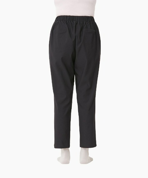 Tuche（トゥシェ）の「Tuche/トゥシェ テーパードスタイル レギンスパンツ 2タックデザイン アンクル丈（その他パンツ・レディース・ブラック/ネイビー/サンドベージュ・MEDIUM/LARGE/X-LARGE）」の12枚目の写真