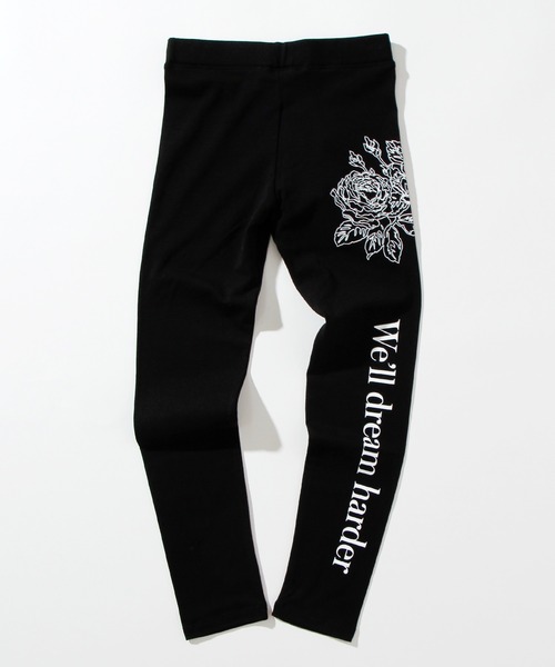 MSGM（エムエスジーエム）の「MSGM(エムエスジーエム)Kids & Junior ストレッチパンツレギンス（その他パンツ・キッズ・ブラック/グレー・8Y/10Y/12Y/14Y/4Y）」の4枚目の写真