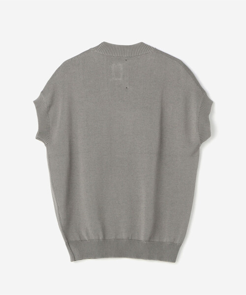 THIBAULT VAN DER STRAETE（ティボー・ヴァン・ダル・ストラット）の「THIBAULT VAN DER STRAETE | モックネックニットプルオーバー  WOMEN（ニット/セーター・レディース・イエロー/グレー/ベージュ・SMALL）」の7枚目の写真