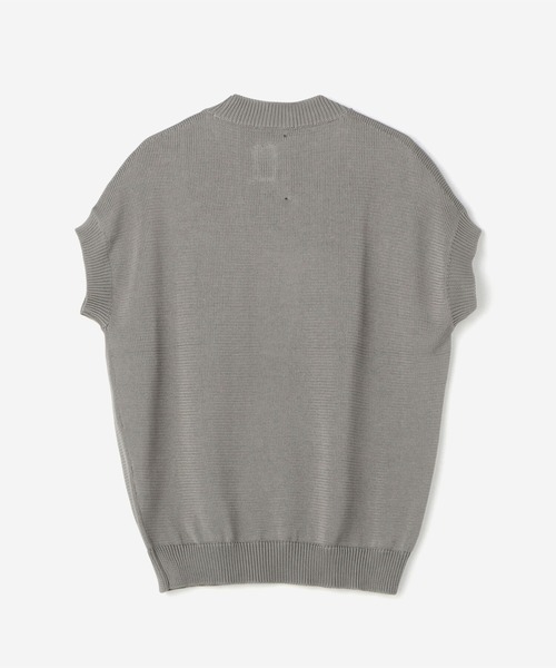 THIBAULT VAN DER STRAETE（ティボー・ヴァン・ダル・ストラット）の「THIBAULT VAN DER STRAETE | モックネックニットプルオーバー  WOMEN（ニット/セーター・レディース・イエロー/グレー/ベージュ・SMALL）」の14枚目の写真