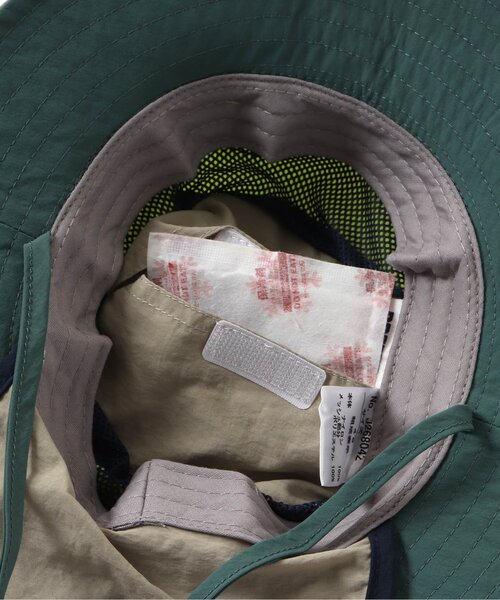 BREEZE（ブリーズ）の「アウトドアハット_UVカット（ハット・キッズ・レインボー/インディゴブルー/チャコール/ライム/イエロー/ベージュ/エメラルド/ピンク/オレンジ・48/52/54/50/56）」の11枚目の写真