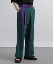 HARE | カラーベルトワイドパンツ(HARE)(その他パンツ)