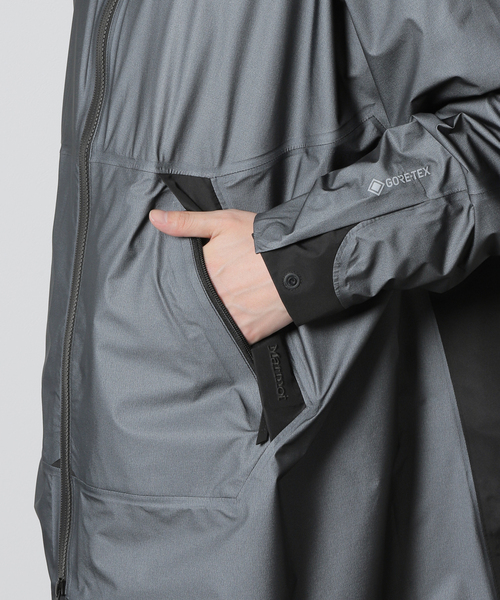 JOURNAL STANDARD relume(ジャーナルスタンダード レリューム)の「MARMOT INFUSE GORE-TEX SHAKEDRY Silent Poncho Coat(その他アウター・メンズ・ブラック・MEDIUM/LARGE)」の12枚目の写真
