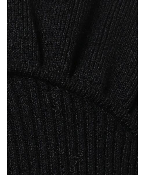 MERCURYDUO（マーキュリーデュオ）の「配色バックリボンコンパクトニット（ニット/セーター・レディース・ブラック/オフホワイト/ライム/ブルー・FREE）」の16枚目の写真