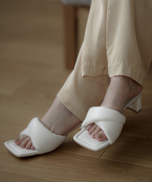 EVOL（イーボル）の「【EVOL】EVOL×MARQUEコラボサンダル AS30469（サンダル・レディース・イエロー/ホワイト/ブラック・S/M/L）」の16枚目の写真