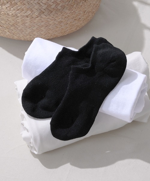 GUNZE（グンゼ）の「【GUNZE×TYPY】ベリーショートソックス（ソックス/靴下・メンズ・ブラック/ブラウン/サックスブルー/イエロー/オレンジ/ホワイト・23cm～25cm/25cm～27cm）」の3枚目の写真