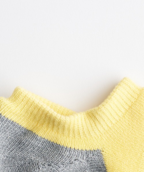 GUNZE（グンゼ）の「【GUNZE×TYPY】ベリーショートソックス（ソックス/靴下・メンズ・ブラック/ブラウン/サックスブルー/イエロー/オレンジ/ホワイト・23cm～25cm/25cm～27cm）」の11枚目の写真