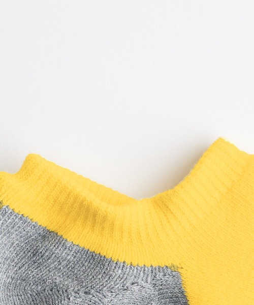 GUNZE（グンゼ）の「【GUNZE×TYPY】ベリーショートソックス（ソックス/靴下・メンズ・ブラック/ブラウン/サックスブルー/イエロー/オレンジ/ホワイト・23cm～25cm/25cm～27cm）」の18枚目の写真