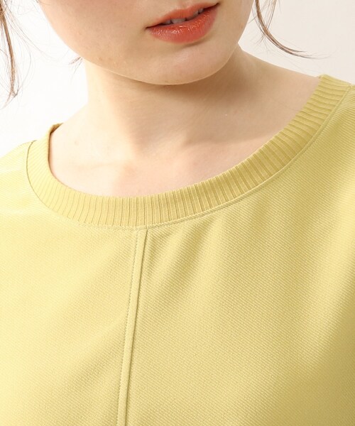 DRESKIP(ドレスキップ)の「◆リブ切り替えドルマンブラウス(シャツ/ブラウス・レディース・ライトブルー/ブラック/オフホワイト/グリーン/ダークオレンジ/ライトベージュ/レモンイエロー・00)」の11枚目の写真