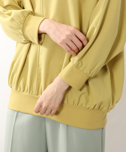 DRESKIP(ドレスキップ)の「◆リブ切り替えドルマンブラウス(シャツ/ブラウス・レディース・ライトブルー/ブラック/オフホワイト/グリーン/ダークオレンジ/ライトベージュ/レモンイエロー・00)」の12枚目の写真
