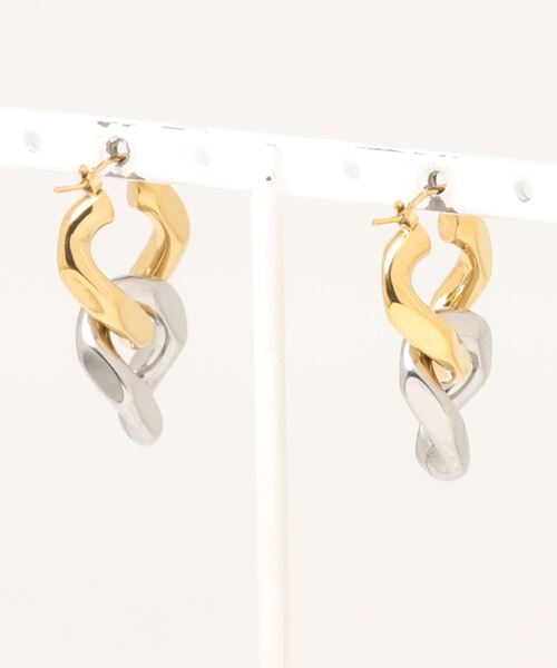 at.(アット)の「チェーンコンビピアス(ピアス(両耳用)・レディース・その他・F)」の6枚目の写真