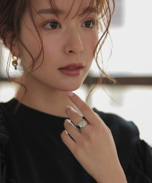 at.(アット)の「チェーンコンビピアス(ピアス(両耳用)・レディース・その他・F)」の4枚目の写真