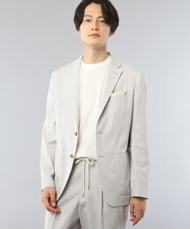 TAKEO KIKUCHI（タケオキクチ）の「◆【ウォッシャブル】コードレーン ジャケット /セットアップ対応可（スーツジャケット・メンズ）」