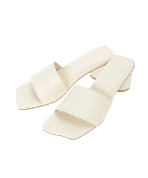 CEDNIE(セドニー)の「シリンダーヒールサンダル(サンダル・レディース・アイボリー/ブラック/ライム・22.5cm/24.0cm/23.0cm/23.5cm/24.5cm/25.0cm)」の11枚目の写真