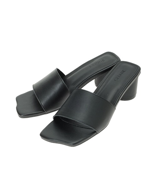CEDNIE(セドニー)の「シリンダーヒールサンダル(サンダル・レディース・アイボリー/ブラック/ライム・22.5cm/24.0cm/23.0cm/23.5cm/24.5cm/25.0cm)」の7枚目の写真