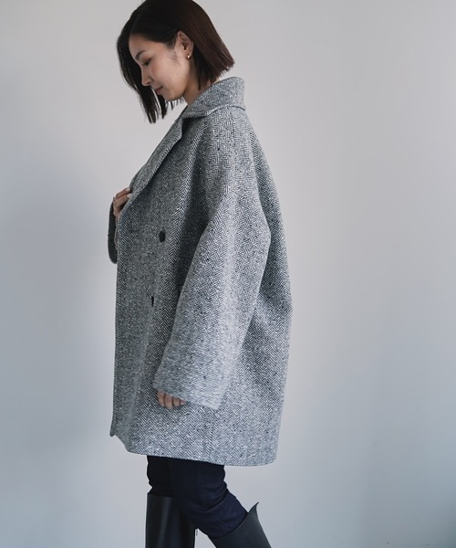 YANUK（ヤヌーク）の「【YANUK/ヤヌーク】 ヘリンボーン ボクシー