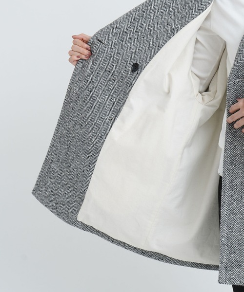 YANUK（ヤヌーク）の「【YANUK/ヤヌーク】 ヘリンボーン ボクシー