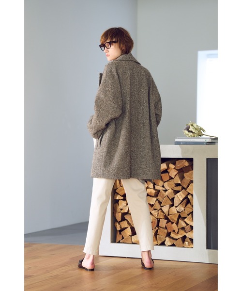 YANUK（ヤヌーク）の「【YANUK/ヤヌーク】 ヘリンボーン ボクシー