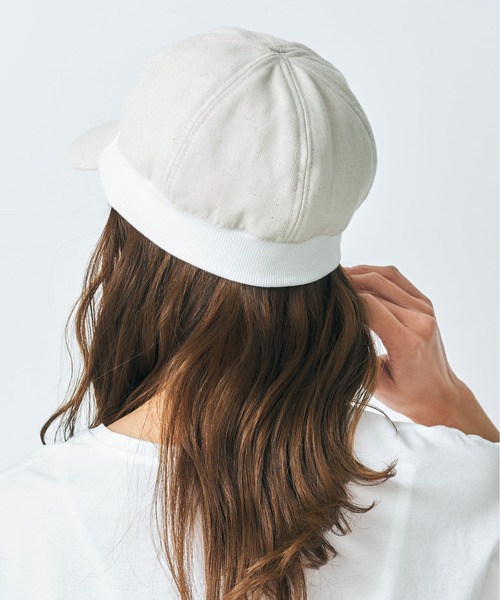 HATMIKKE / ハットミッケ】リブキャスケット / 帽子 / 紫外線対策