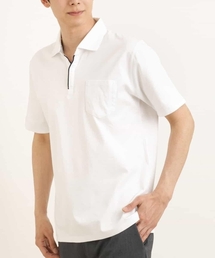 a.v.v | 【S-XXL】シルケットスムーススキッパーポロシャツ(ポロシャツ)