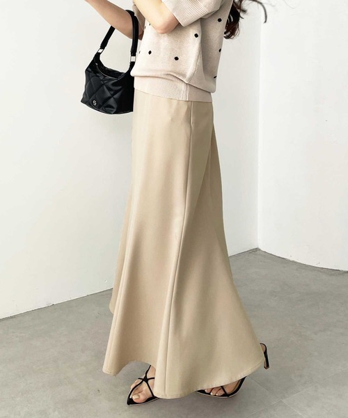 GeeRA(ジーラ)の「ストレッチマーメイドスカート(スカート・レディース・パープル/ブラウン/ブラック/アイボリー・MEDIUM/XX-LARGE/LARGE/SMALL/X-LARGE)」の15枚目の写真