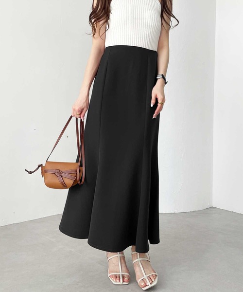 GeeRA(ジーラ)の「ストレッチマーメイドスカート(スカート・レディース・パープル/ブラウン/ブラック/アイボリー・MEDIUM/XX-LARGE/LARGE/SMALL/X-LARGE)」の17枚目の写真