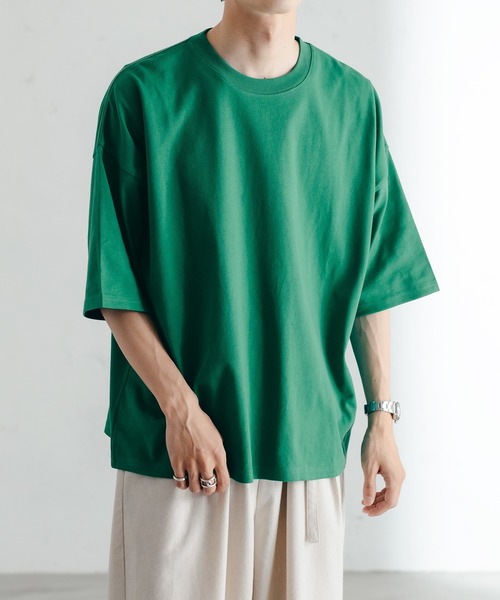 epnok（エプノック）の「バックロゴカラーTee（Tシャツ/カットソー・メンズ・ブラック/オフホワイト/オレンジ/ブルー/グリーン・SMALL/MEDIUM/LARGE）」の3枚目の写真