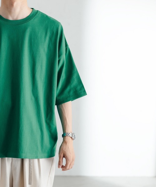 epnok（エプノック）の「バックロゴカラーTee（Tシャツ/カットソー・メンズ・ブラック/オフホワイト/オレンジ/ブルー/グリーン・SMALL/MEDIUM/LARGE）」の17枚目の写真