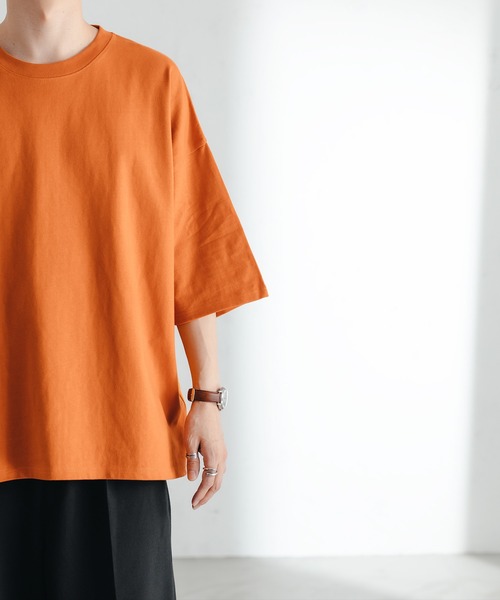epnok（エプノック）の「バックロゴカラーTee（Tシャツ/カットソー・メンズ・ブラック/オフホワイト/オレンジ/ブルー/グリーン・SMALL/MEDIUM/LARGE）」の12枚目の写真
