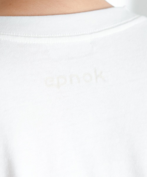 epnok（エプノック）の「バックロゴカラーTee（Tシャツ/カットソー・メンズ・ブラック/オフホワイト/オレンジ/ブルー/グリーン・SMALL/MEDIUM/LARGE）」の21枚目の写真