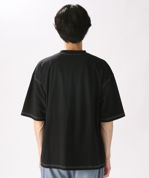 niko and...(ニコアンド)の「ペインターポケットTシャツ(Tシャツ/カットソー・メンズ・グリーン/ブラック/ブルー/オフホワイト・MEDIUM/LARGE)」の21枚目の写真