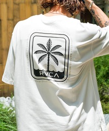 RVCA メンズ PALM BEACH Tシャツ【2022年夏モデル】/ルーカ半袖バックプリントTシャツ