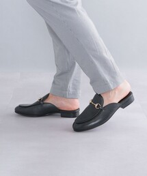 *SHIPS: レザー ミュール ビット ローファー