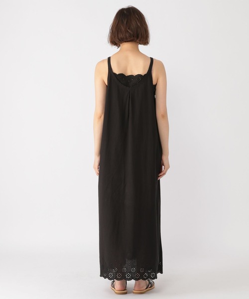 studio CLIP（スタディオクリップ）の「ペチキャミワンピース（ワンピース・レディース・オフホワイト/ブラック・FREE）」の10枚目の写真