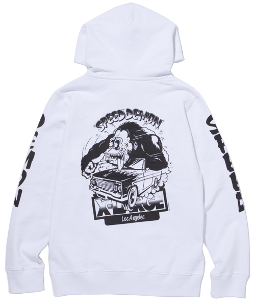 XLARGE（エクストララージ）の「SPEED DEMON PULLOVER HOOD SWEAT