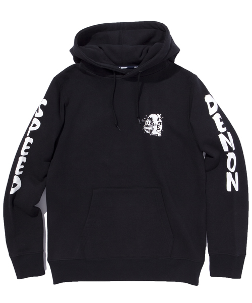 XLARGE（エクストララージ）の「SPEED DEMON PULLOVER HOOD SWEAT（パーカー・メンズ・ホワイト/ブラック/アッシュ/ネイビー・X-LARGE/MEDIUM/LARGE/SMALL）」の9枚目の写真
