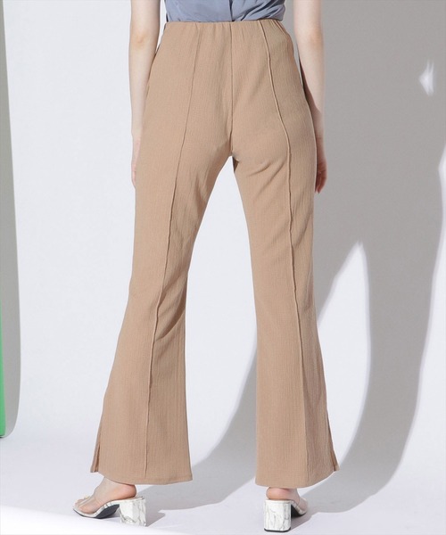 REDYAZEL（レディアゼル）の「スリットイージーパンツ（その他パンツ・レディース・ベージュ/ブラック・FREE）」の9枚目の写真