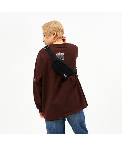 Manhattan Portage（マンハッタンポーテージ）の「Cobble Hill Waist Bag（ボディバッグ/ウエストポーチ・メンズ・ブラック・X-SMALL）」の18枚目の写真