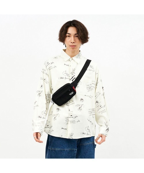 Manhattan Portage（マンハッタンポーテージ）の「Cobble Hill Waist Bag（ボディバッグ/ウエストポーチ・メンズ・ブラック・X-SMALL）」の12枚目の写真