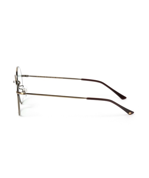 niko and...（ニコアンド）の「【JINS(ジンズ)】コラボラウンドメタルダテ眼鏡（メガネ・レディース・ダークブラウン/イエロー・FREE）」の6枚目の写真